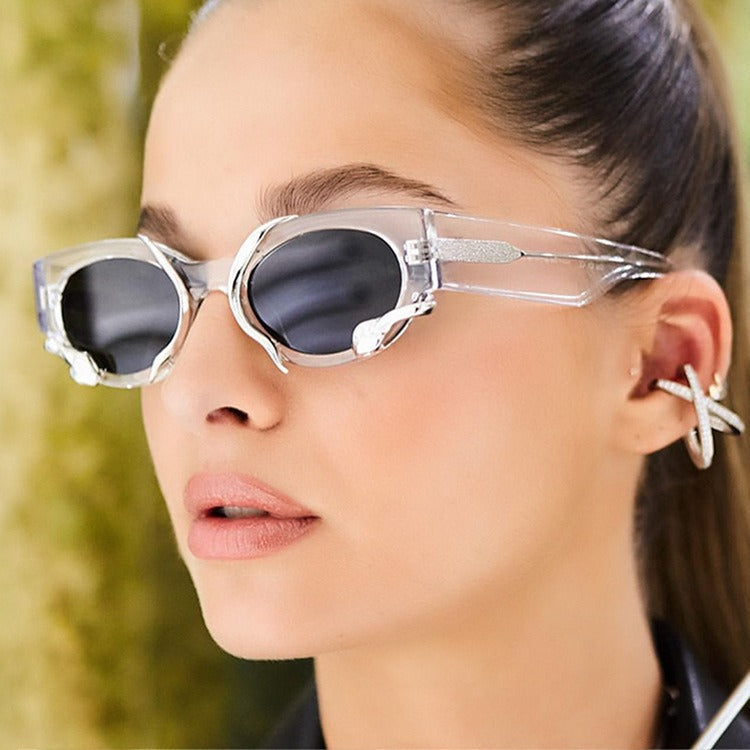 New Korean version of jennie with sunglasses net red with spirit snake sunglasses women cross-border tide sunglasses wholesale