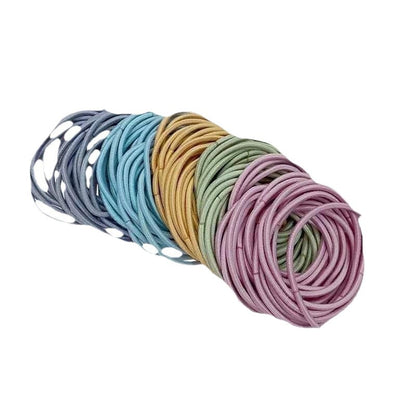 Korean version of thin head rope high elastic small rubber band hair band adult simple head rope women hair rubber band wholesale