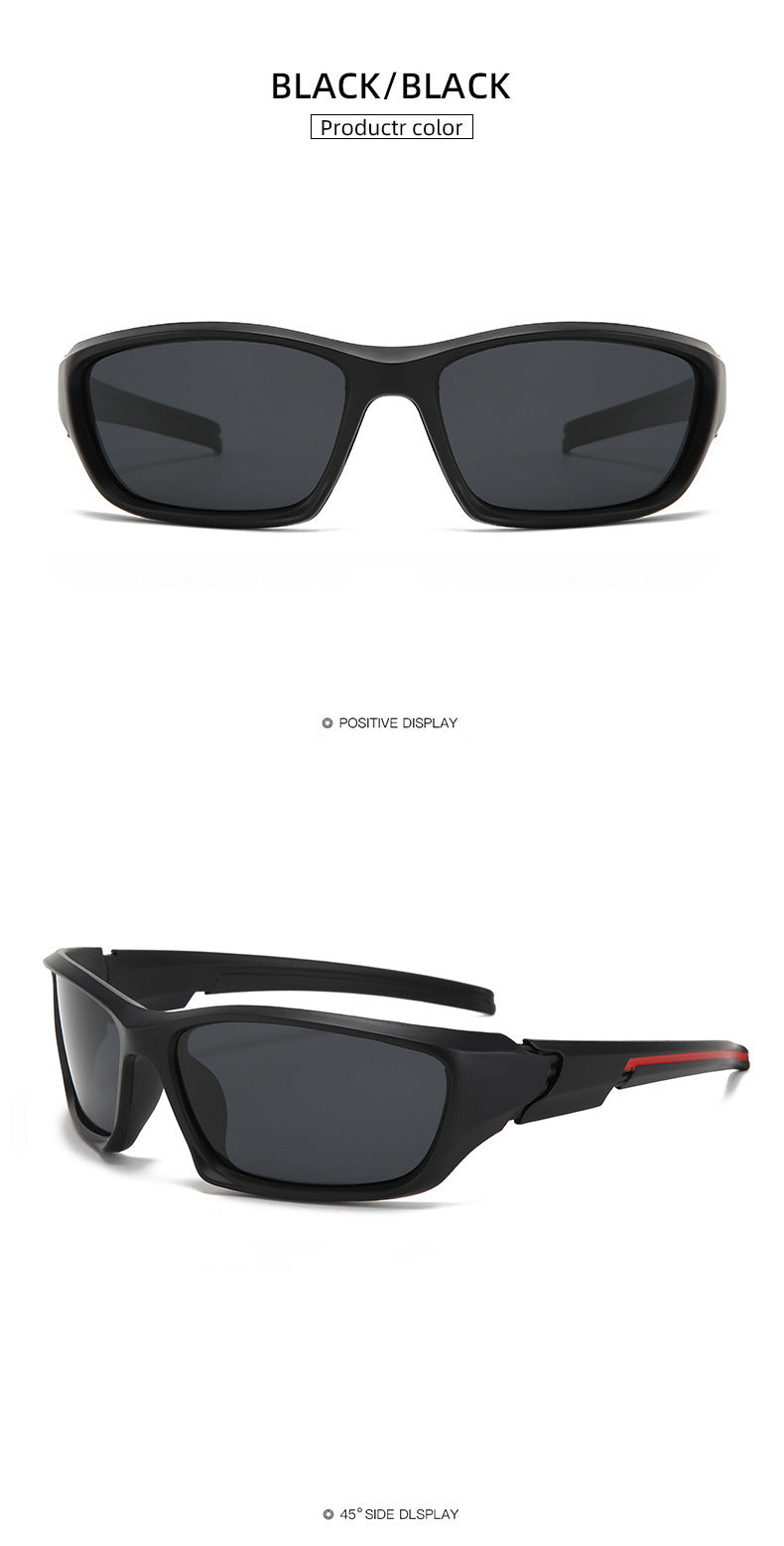 Polarized outdoor riding sports glasses cross-border fishing sunglasses driver sunglasses men and women new TEMU hot sale