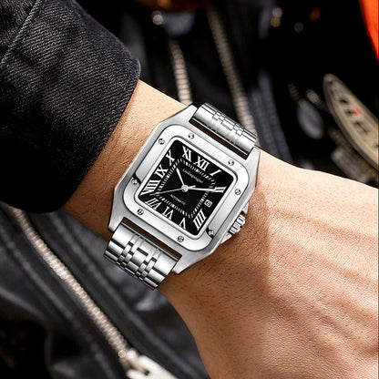 Hollow striped shandushi automatic mechanical wholesale men's watch men's atmospheric large dial waterproof mechanical watch
