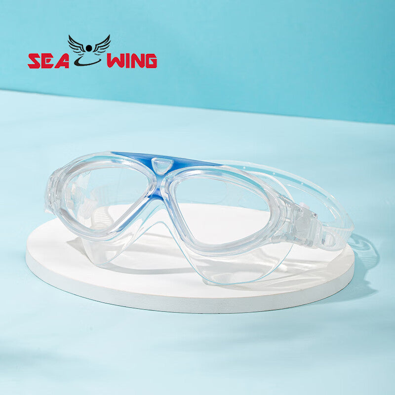Large-Frame Swimming Goggles Liquid Silicone New Waterproof Diving Outdoor Sports Equipment Glasses Diving Goggles Wholesale