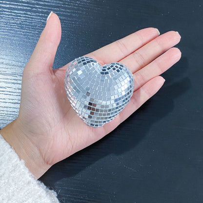 Chain love Disco ball Disco love glass decorations party reflective atmosphere products Christmas