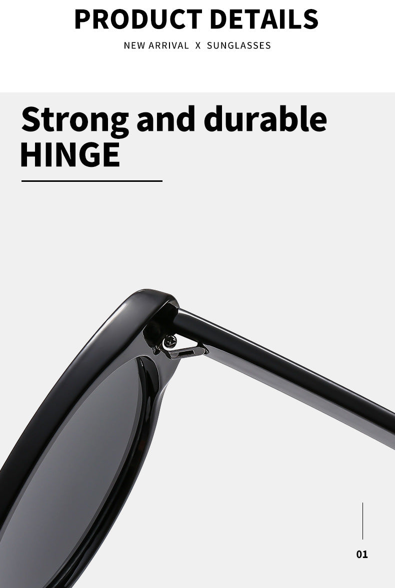 Sunglasses for Women, Retro Cat-Eye Fashion Stylish Small Frame Trendy Cool Sunglasses for Men 2025 New Sun Protection High-End Glasses