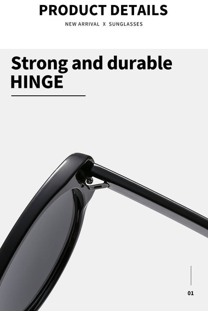 Sunglasses for Women, Retro Cat-Eye Fashion Stylish Small Frame Trendy Cool Sunglasses for Men 2025 New Sun Protection High-End Glasses