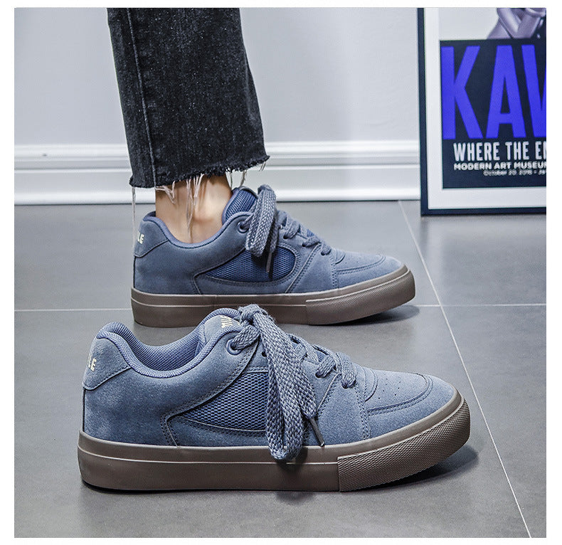 Shoes Men's 2025 Spring New Men's Shoes Korean Sports Casual Shoes All-match Niche Trendy Canvas Shoes Wholesale Cross-border