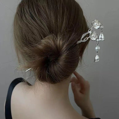 Hair Hairpin Collection Antique Temperament Disc Hair Hairpin Now New Chinese Style High-end Hanfu Accessories Hair Hairpin Headwear Hair Accessories for Women
