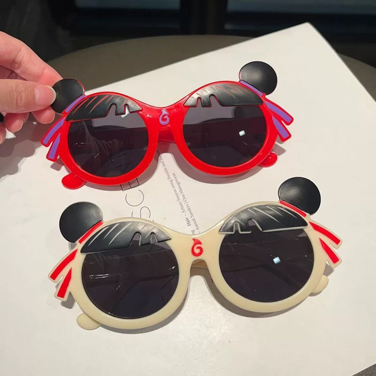 2025 new magic child sea children's sunglasses sunglasses boys and girls cartoon anti-ultraviolet in stock glasses