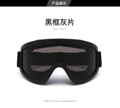 Ski Mountaineering Goggles for Men and Women, Outdoor Sports Sunglasses, Motorcycle Goggles, Cycling Windproof Sunglasses, Trendy 3048