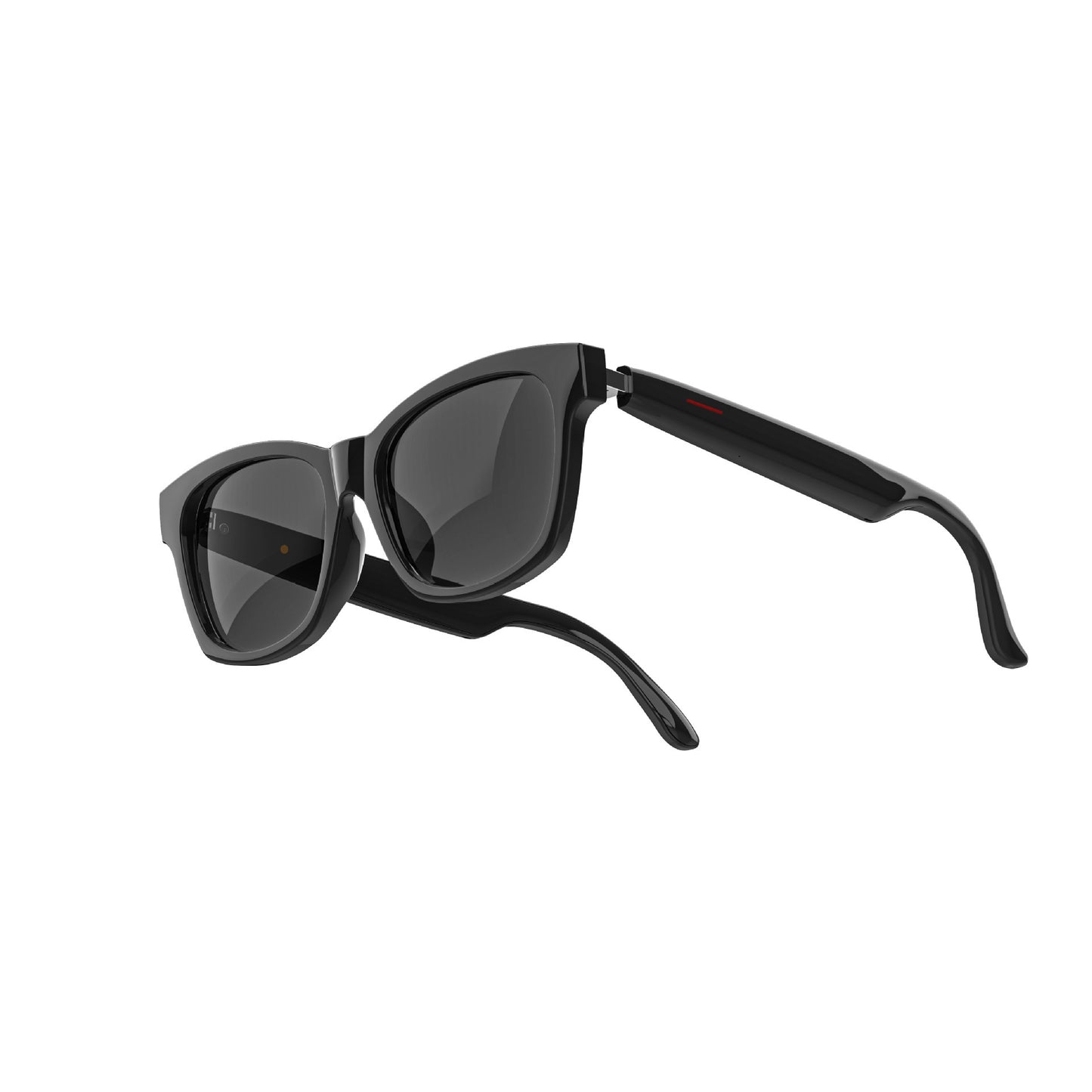 Smart Ai Bluetooth Translation Glasses, Sunglasses, Polarized, Anti-Uv, Anti-Blue Light, Listening to Music and Calls, Transparent Lens Replacement