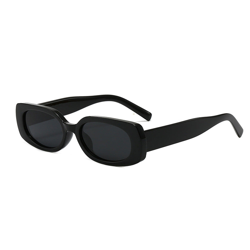 New Stylish Casual Simple Square Small Frame Sunglasses Ins Outdoor Fashion Driving Anti-Uv Sunglasses Trend