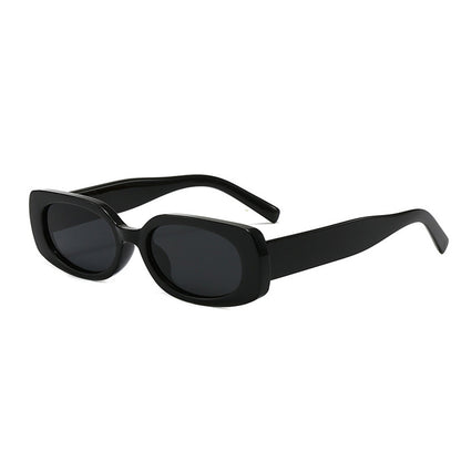 New Stylish Casual Simple Square Small Frame Sunglasses Ins Outdoor Fashion Driving Anti-Uv Sunglasses Trend