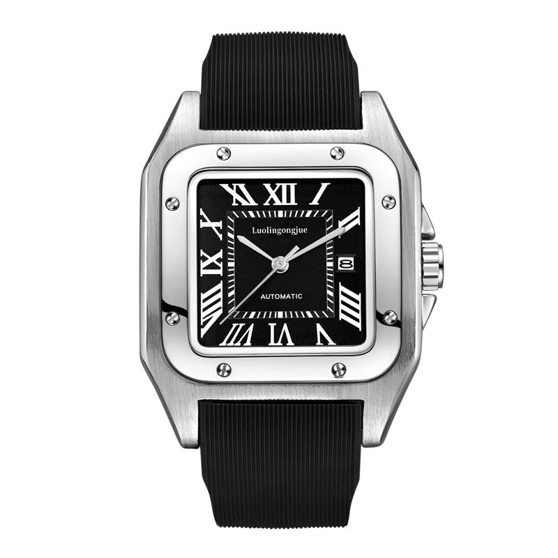 Hollow striped shandushi automatic mechanical wholesale men's watch men's atmospheric large dial waterproof mechanical watch