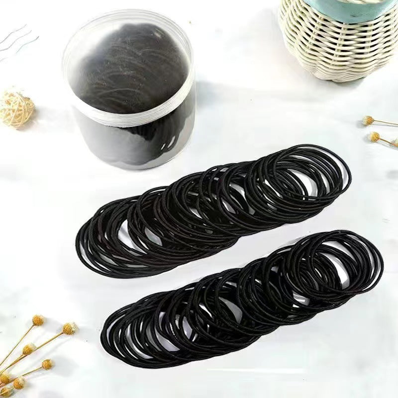 Korean version of thin head rope high elastic small rubber band hair band adult simple head rope women hair rubber band wholesale