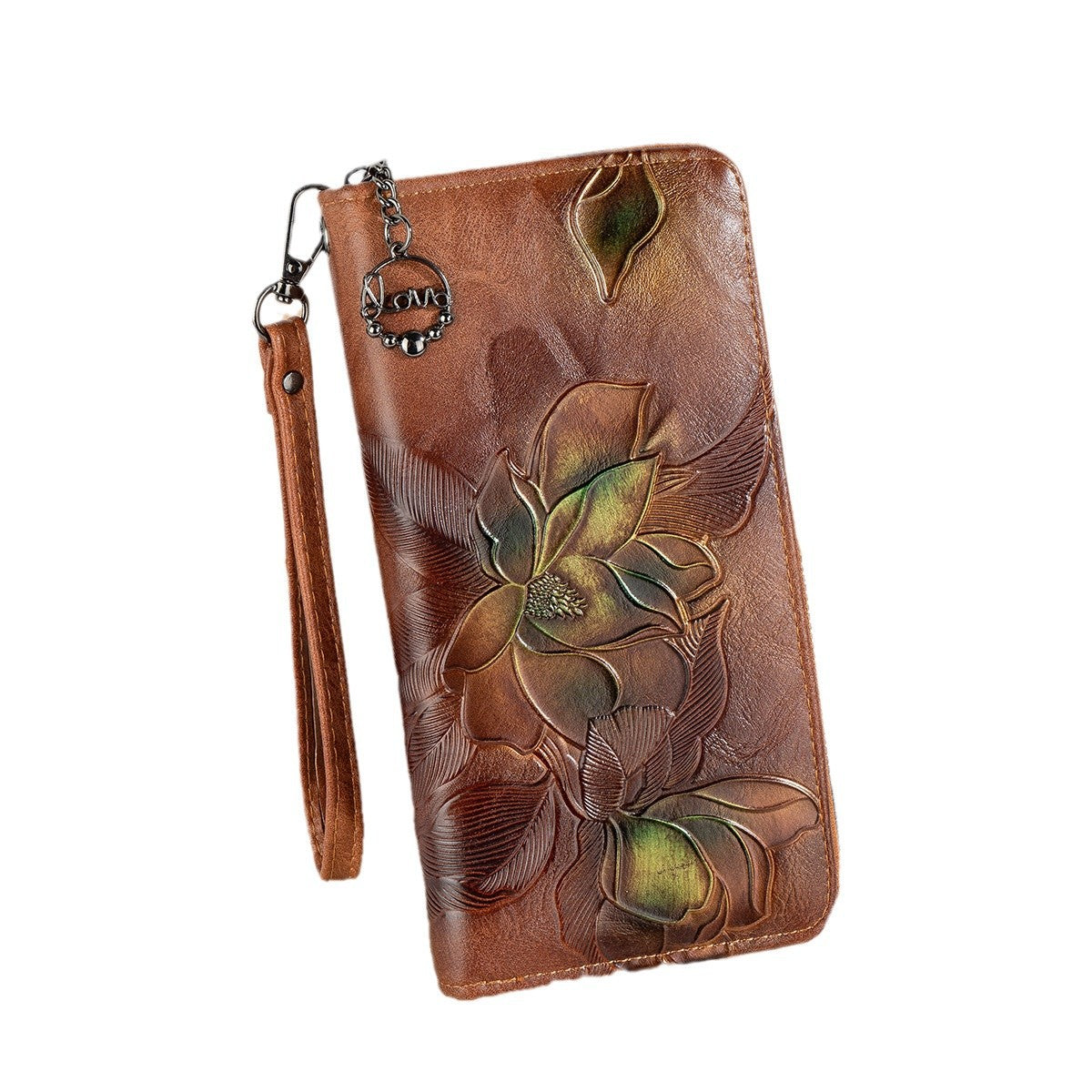2025 Factory Direct Supply New Women's Wallet Retro Color Polished Multi-Card Slot Long Bag Wholesale Cross-Border