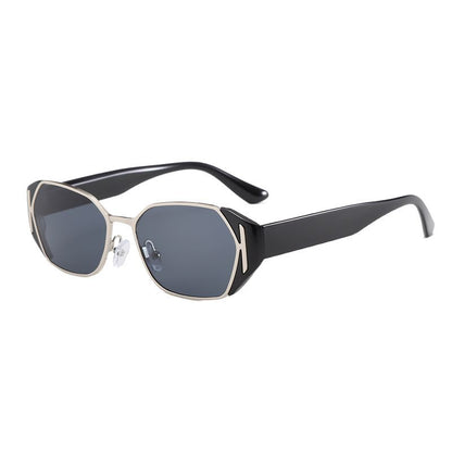 Small ice sunglasses women's high-end sense retro potato glasses 2025 new sunglasses UV protection
