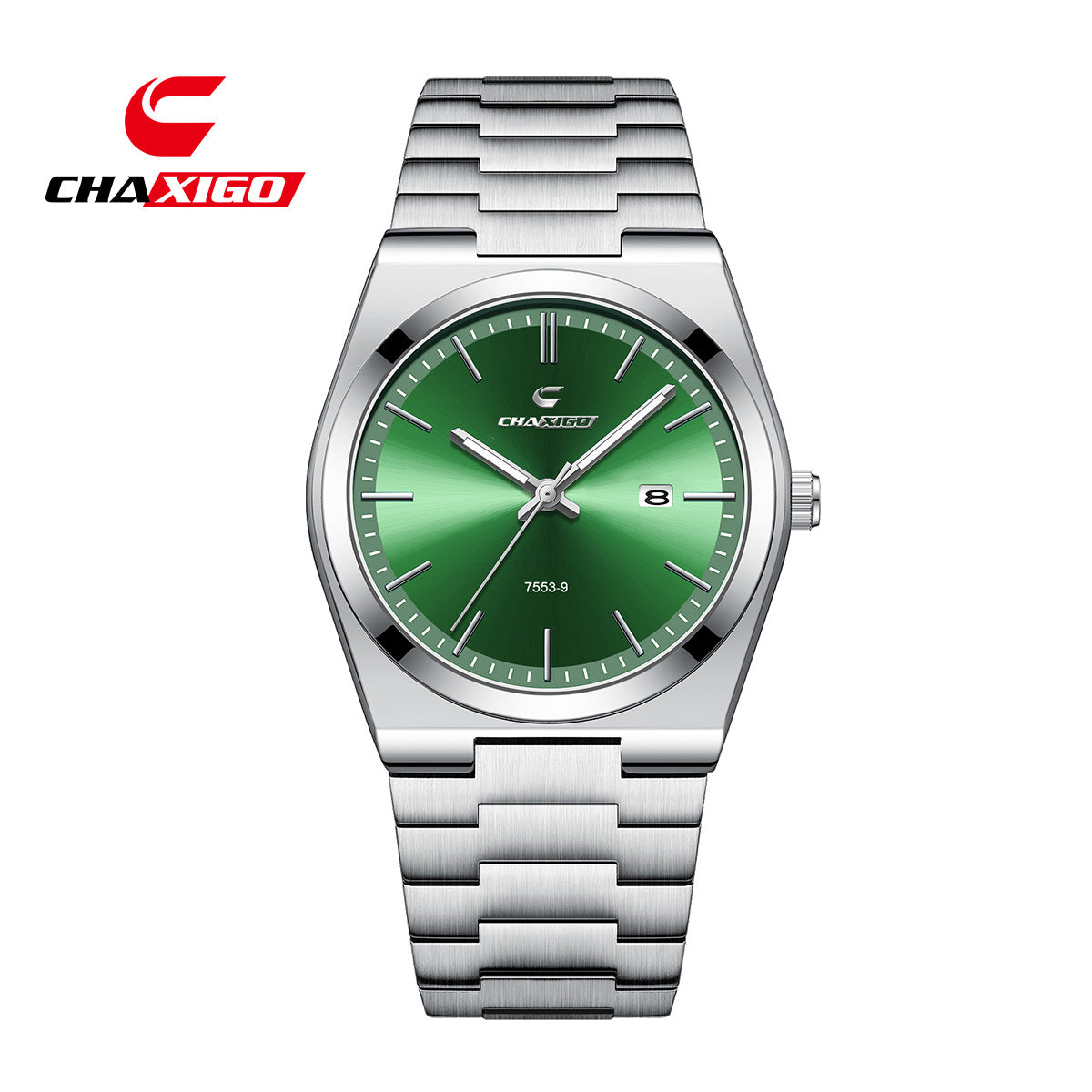 Swiss Brand Chaxigo Ultra-Thin Men's Watch Waterproof Luminous Quartz Watch Alloy Export Hot Model Dropshipping