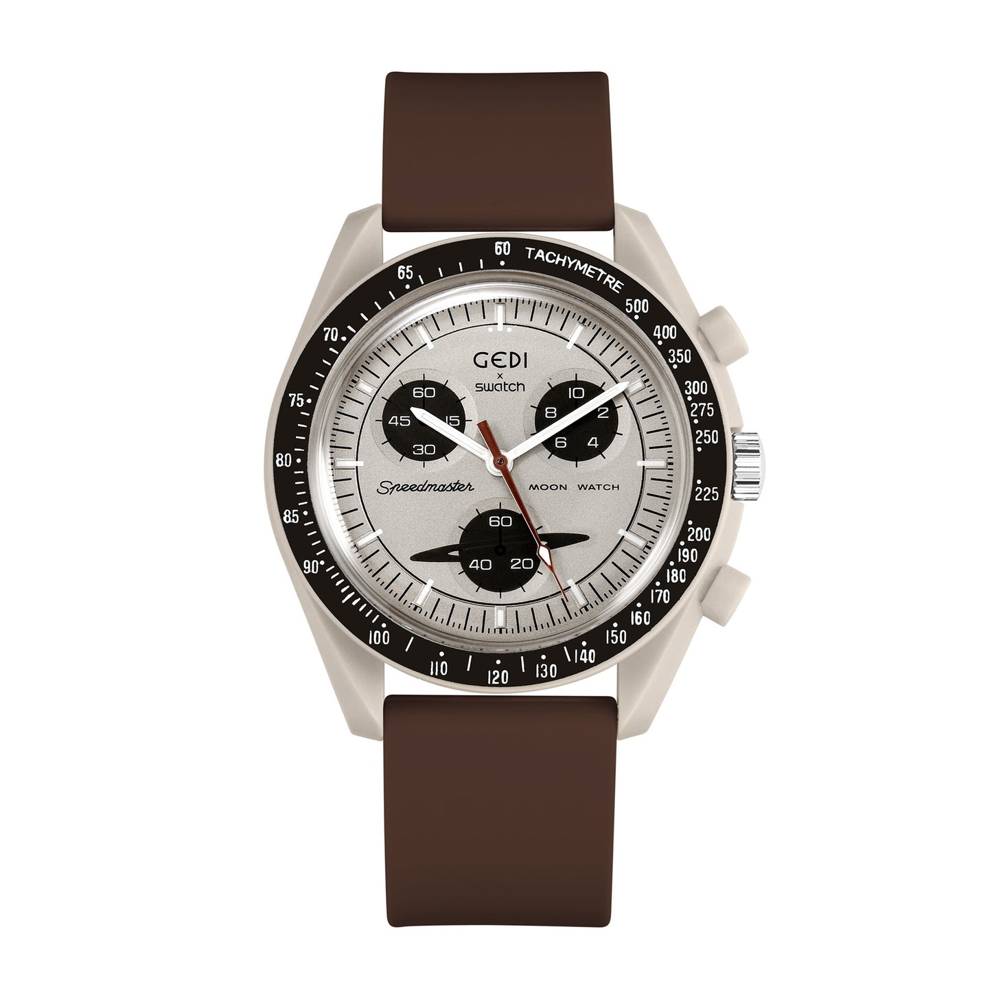 GEDI GEDI Fashion Candy Color Silicone Tape Middle School Students' High Color Value Large Dial Quartz Sports Watch 31020
