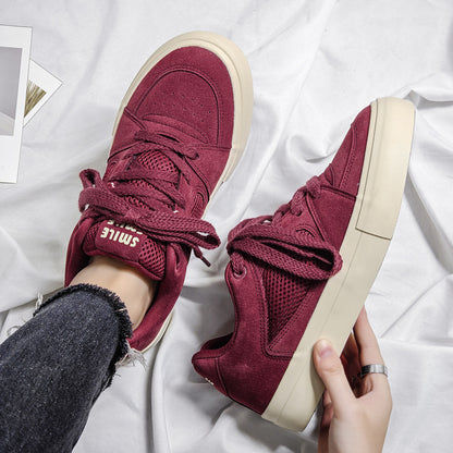Shoes Men's 2025 Spring New Men's Shoes Korean Sports Casual Shoes All-match Niche Trendy Canvas Shoes Wholesale Cross-border