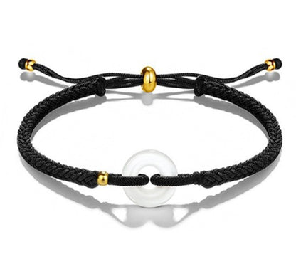 New Chinese Style Design Sense Plum Blossom Woven Bracelet for Women Chinese Style Adjustable Woven Hand Rope Gifts Hand Woven Rope