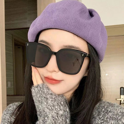 Folding Sunglasses New Style High-End Look Slimming Face Uv Protection Driving Fashion Polarized Glasses for Men and Women Cross-Border Trade