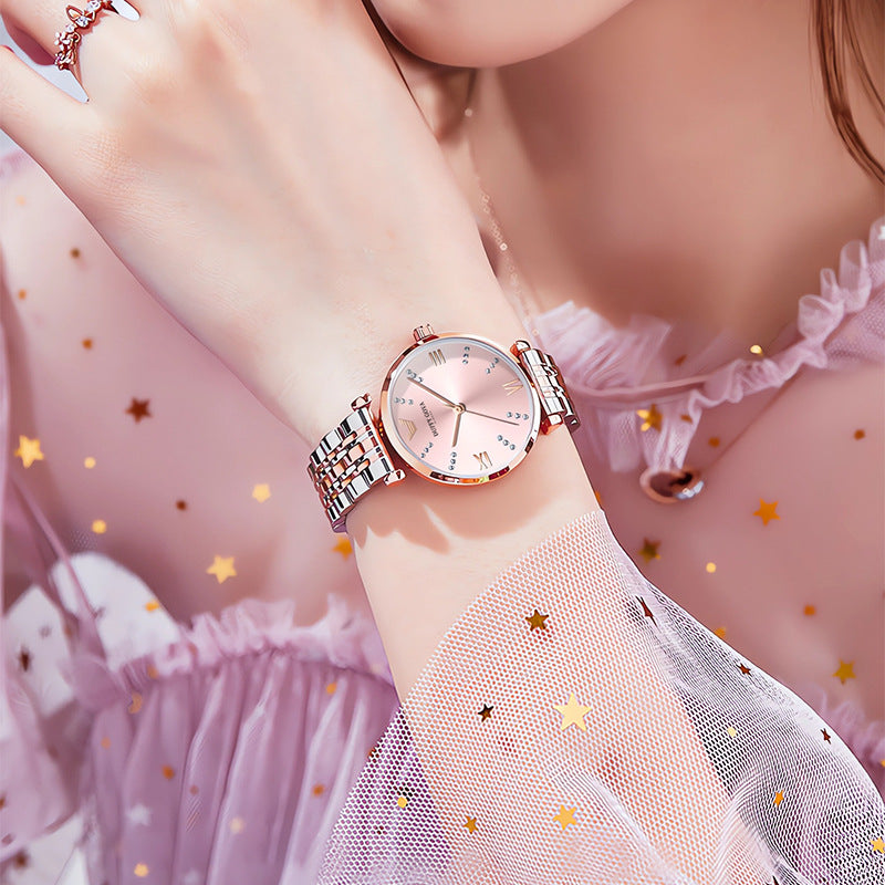 Gypsophila Watch for Women, Dropshipping Factory Direct Sales, Douyin Live Broadcast, Popular Fashion Trend Watch, Waterproof
