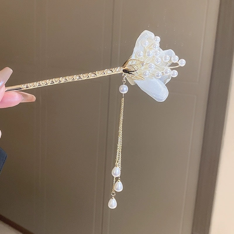 Hair Hairpin Collection Antique Temperament Disc Hair Hairpin Now New Chinese Style High-end Hanfu Accessories Hair Hairpin Headwear Hair Accessories for Women