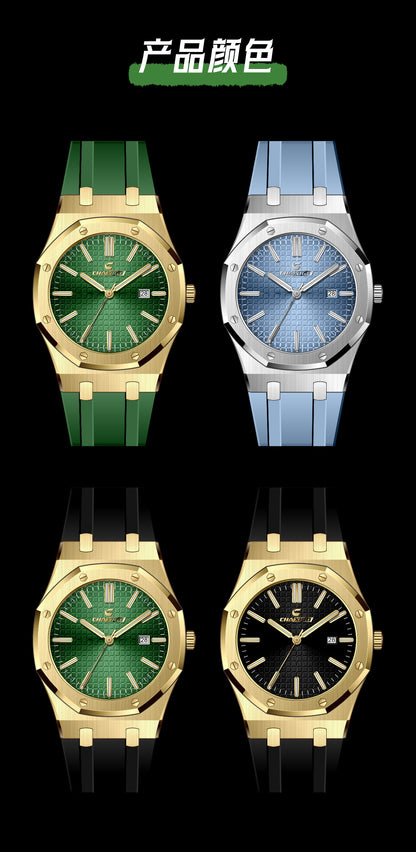 Chaxigo Series Quartz Watch Gold Classic Men's Waterproof Watch Men's Watch Men's Watch Manufacturer Dropshipping
