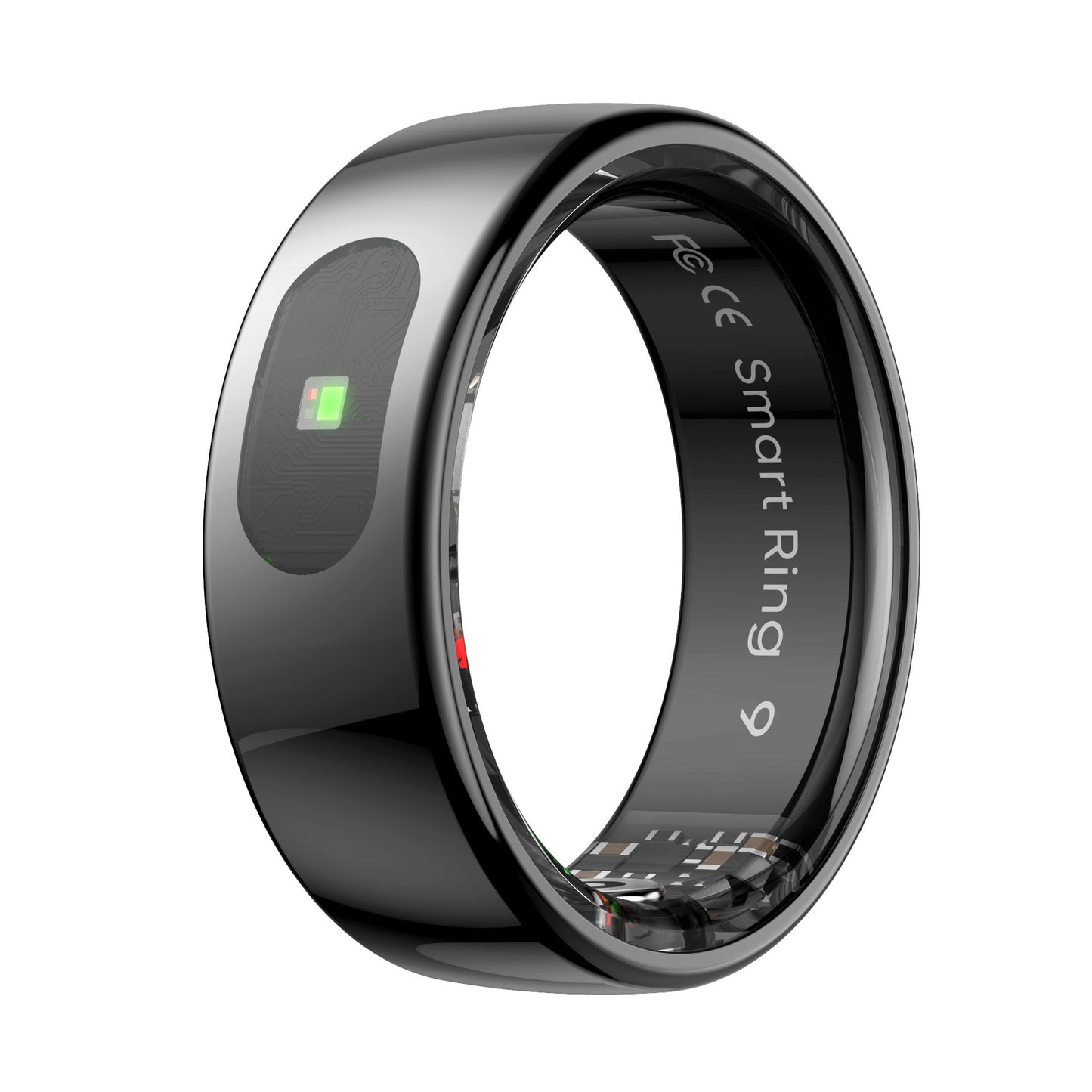 R08 (Qring) Waterproof Touch Body Temperature Sleep Blood Oxygen Heart Rate Sports Photo Music Control Smart Ring