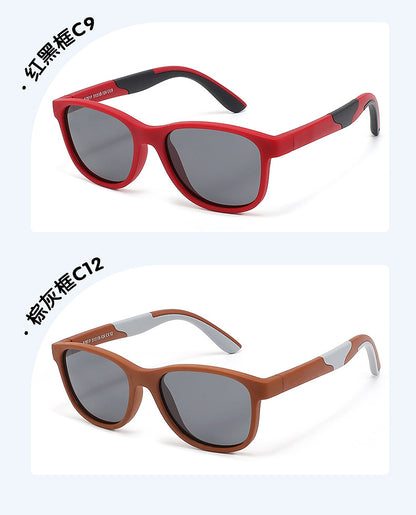 2026 New Children's Polarized Sunglasses Cycling Sunglasses Boys and Girls Sunglasses Outdoor Sports Glasses S707
