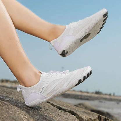 New Outdoor Beach Shoes Swimming Diving Wading Shoes Couple Non-slip Tracing Shoes Hiking Five Finger Fitness Hiking Shoes
