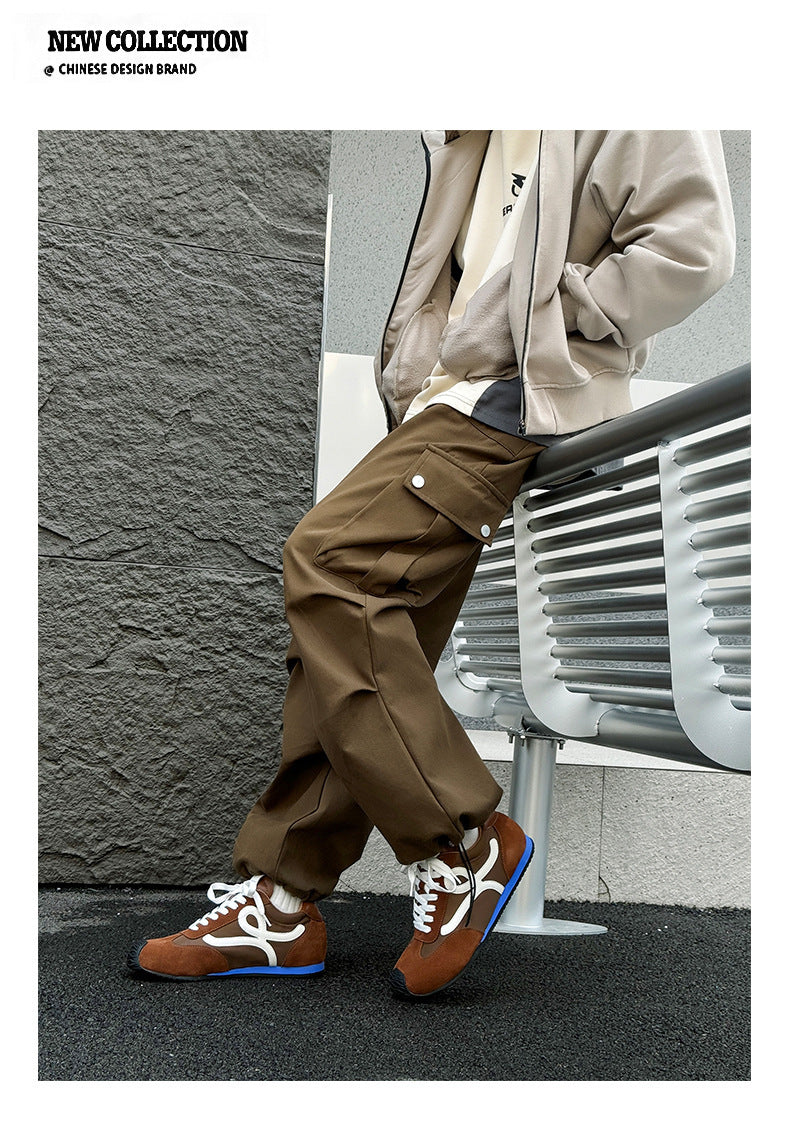 Spring and Autumn Sports Casual Shoes Trendy All-match Forrest Gump Shoes 2025 Spring New Single-layer Shoes Simple Lightweight German Training Shoes
