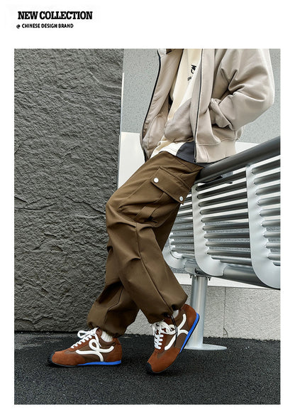 Spring and Autumn Sports Casual Shoes Trendy All-match Forrest Gump Shoes 2025 Spring New Single-layer Shoes Simple Lightweight German Training Shoes