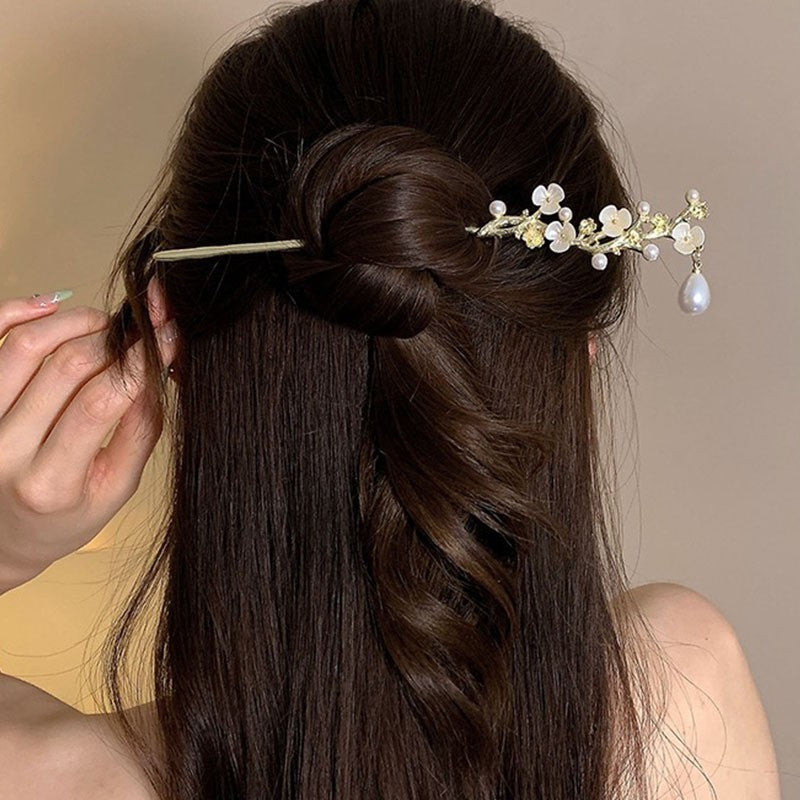 Hair Hairpin Collection Antique Temperament Disc Hair Hairpin Now New Chinese Style High-end Hanfu Accessories Hair Hairpin Headwear Hair Accessories for Women
