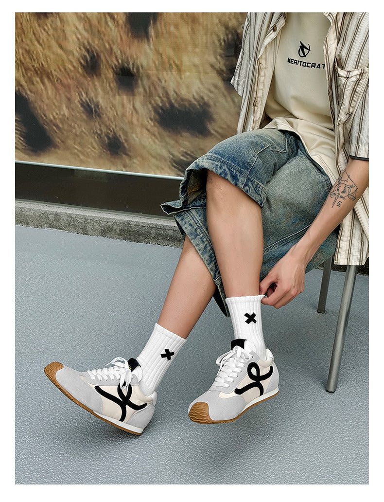 Spring and Autumn Sports Casual Shoes Trendy All-match Forrest Gump Shoes 2025 Spring New Single-layer Shoes Simple Lightweight German Training Shoes