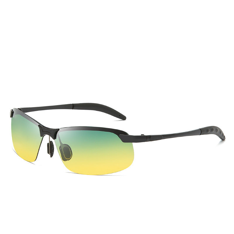 Polarized Glasses 3043 Color Changing Polarized Sunglasses Men's Fashion Fish Shooting Color Changing Glasses Outdoor Sports Sunglasses