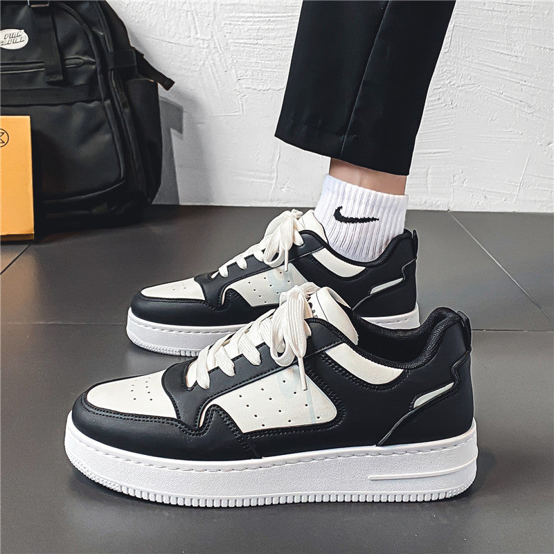 Men's Shoes Trendy Shoes 2024 New Summer Niche Trendy Thick Bottom White Shoes Student Sports Casual Shoes for Men