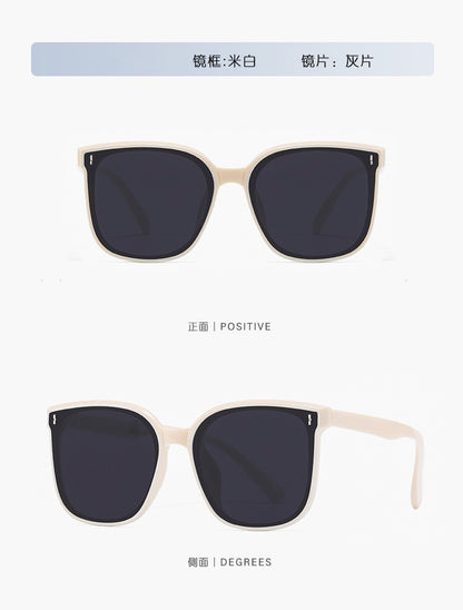 Folding Sunglasses New Style High-End Look Slimming Face Uv Protection Driving Fashion Polarized Glasses for Men and Women Cross-Border Trade