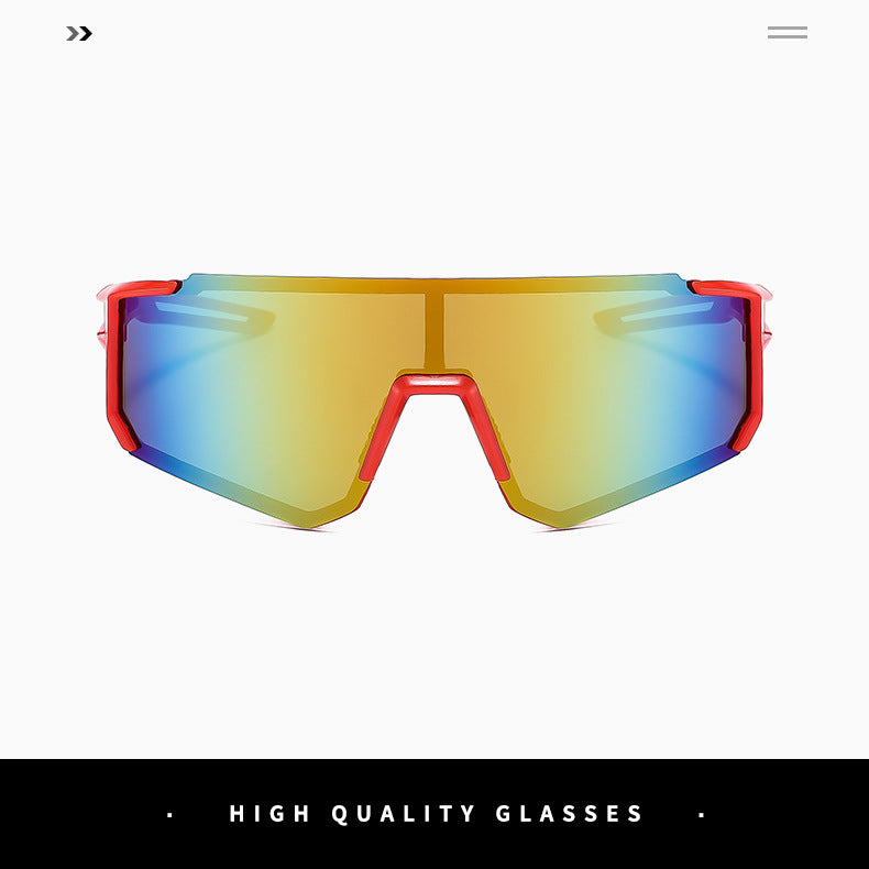 European and American Hot-Selling Goggles, Cycling Sunglasses, Mountaineering Men's Ski Colorful Dynamic Windproof and Anti-Uv Women's Sunglasses