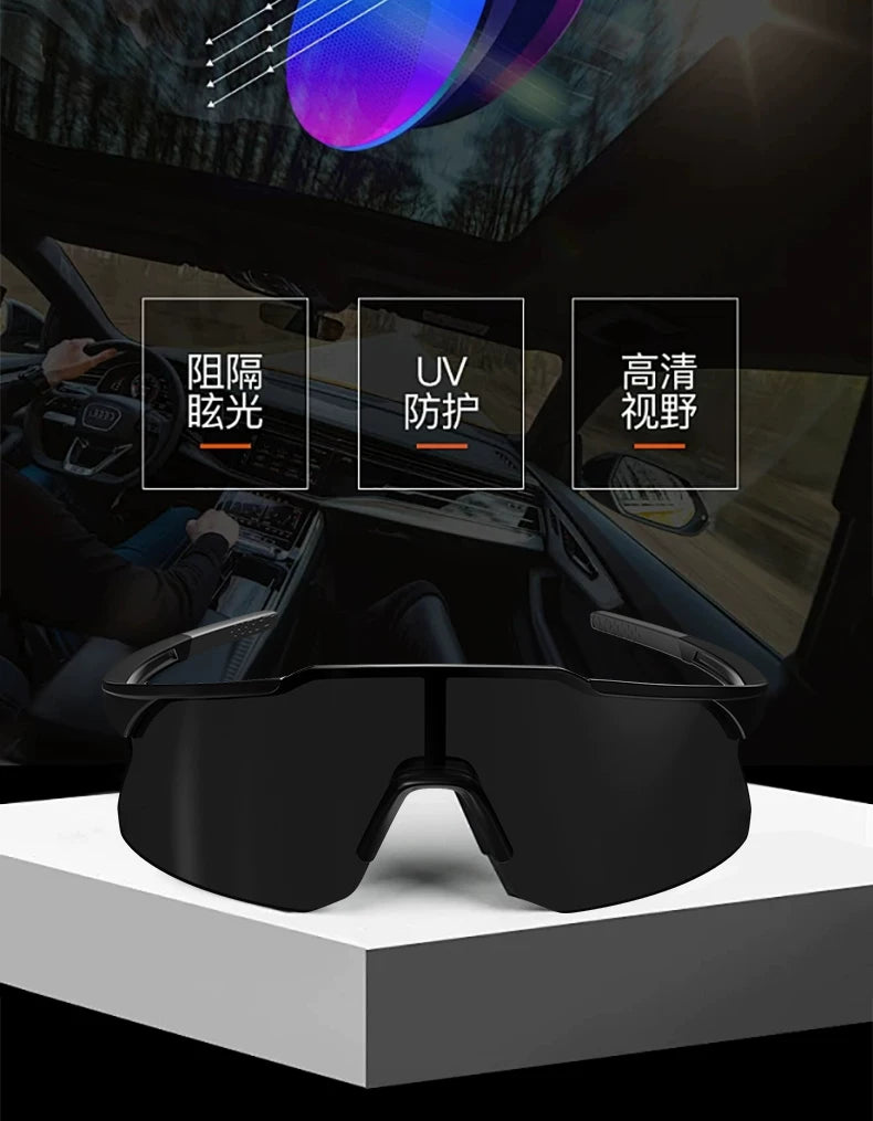 European and American Hot-Selling Goggles, Cycling Sunglasses, Mountaineering Men's Ski Colorful Dynamic Windproof and Anti-Uv Women's Sunglasses