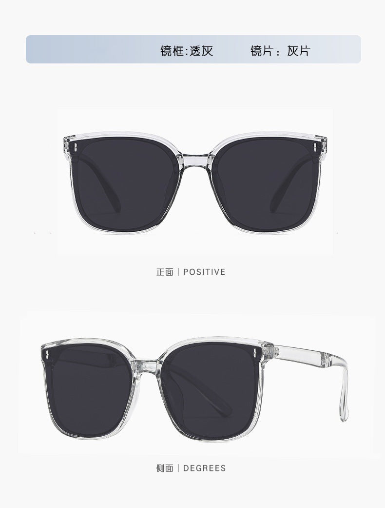 Folding Sunglasses New Style High-End Look Slimming Face Uv Protection Driving Fashion Polarized Glasses for Men and Women Cross-Border Trade