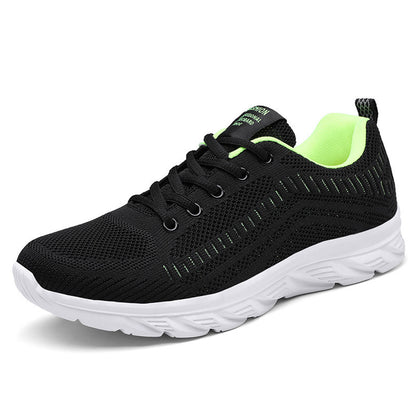 New Adult Spring and Summer Trendy Shoes Mesh Sports Casual Shoes Running Shoes Lightweight Mesh Shoes Male Students Cloth Shoes