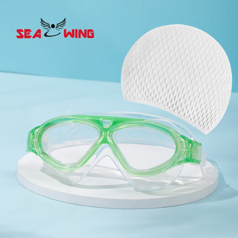 Large-Frame Swimming Goggles Liquid Silicone New Waterproof Diving Outdoor Sports Equipment Glasses Diving Goggles Wholesale
