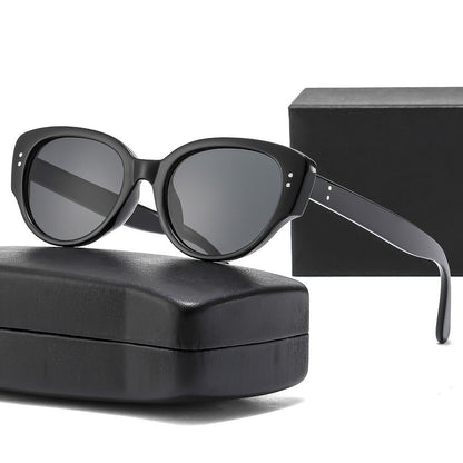 Sunglasses for Women, Retro Cat-Eye Fashion Stylish Small Frame Trendy Cool Sunglasses for Men 2025 New Sun Protection High-End Glasses