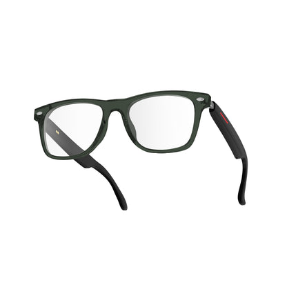 Smart Ai Bluetooth Translation Glasses, Sunglasses, Polarized, Anti-Uv, Anti-Blue Light, Listening to Music and Calls, Transparent Lens Replacement