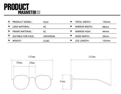 Cat-Eye Small Frame Irregular Sunglasses 2024 New Internet Celebrity High-End Sunglasses Anti-Uv Trendy Sunglasses