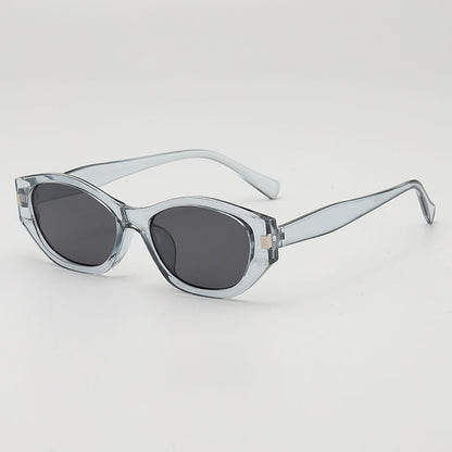 Fashion Retro Cat's Eye Distinctive Anti-UV Sunglasses Women's High-Level Street Photoshoot Concave Sunscreen Decorative Sunglasses