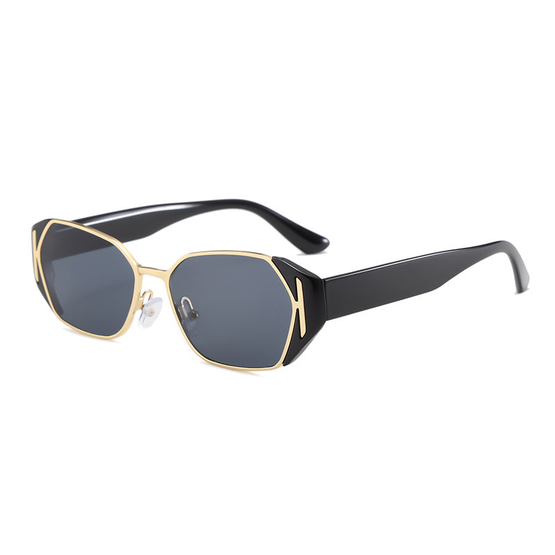 Small ice sunglasses women's high-end sense retro potato glasses 2025 new sunglasses UV protection