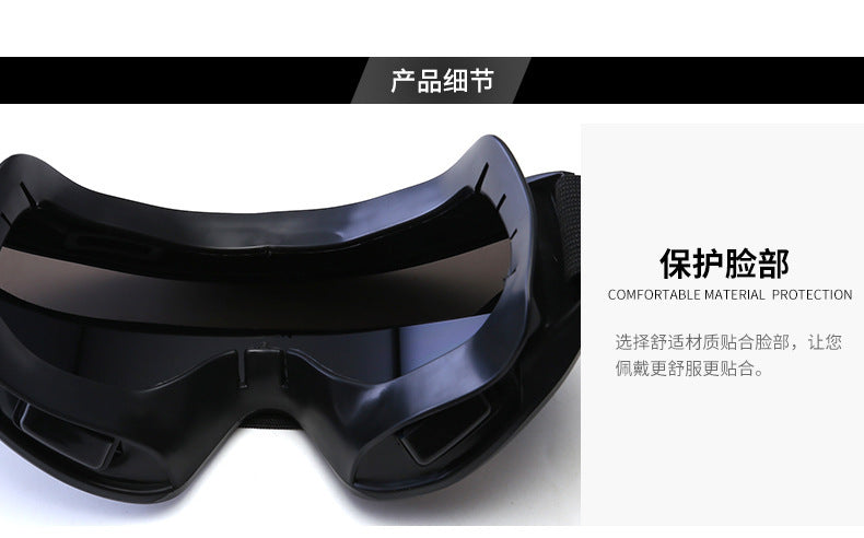 Ski Mountaineering Goggles for Men and Women, Outdoor Sports Sunglasses, Motorcycle Goggles, Cycling Windproof Sunglasses, Trendy 3048