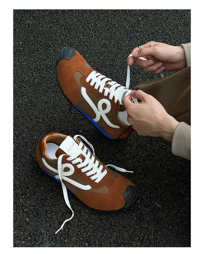 Spring and Autumn Sports Casual Shoes Trendy All-match Forrest Gump Shoes 2025 Spring New Single-layer Shoes Simple Lightweight German Training Shoes