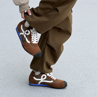 Spring and Autumn Sports Casual Shoes Trendy All-match Forrest Gump Shoes 2025 Spring New Single-layer Shoes Simple Lightweight German Training Shoes